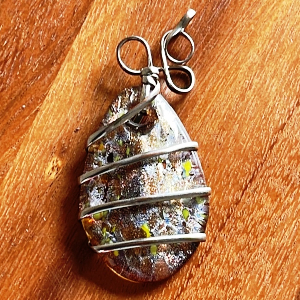 🌿 Baltic Amber-Cognac Healing Gemstone Pendant 🌿